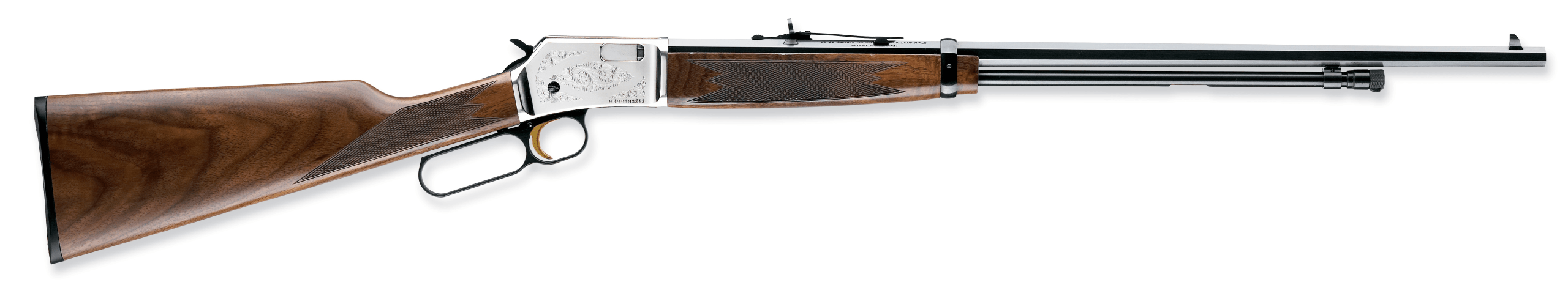 Browning 024105155 BL-22 FLD 22 Long/ 22 LR/ 22 Short 15+1 24" Polished Blued/ 24" Octagon Barrel Satin Nickel Steel Receiver Satin Black Walnut Stock Right Hand