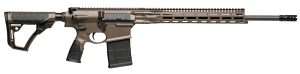 Daniel Defense 0216581690047 DD5 V5 Gen II 6.5 Creedmoor 20" 20+1 Mil-Spec Brown Cerakote 6 Position w/SoftTouch Overmolding Stock MLOK