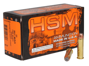 HSM 35722N Pro Pistol 357 Mag 158 gr Jacketed Soft Point 50rd Box