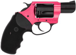 Charter Arms 53824 Undercover Lite Small 38 Special  5 Shot 2" Black Passivate Stainless Steel Barrel & Cylinder  Red Aluminum Frame w/Black Finger Grooved Rubber Grip  Exposed Hammer