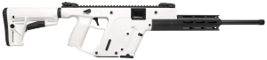 Kriss USA KV22CAP00 Vector CRB Gen2 Full Size 22 LR 10+1 16" Black Chrome Moly Barrel Alpine Cerakote Aluminum Receiver Apline White 6 Position Stock Right Hand