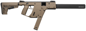 Kriss USA KV90CFD20 Vector CRB G2 9mm Luger 40+1 16" Black Nitride Threaded Barrel  Flat Dark Earth Picatinny Rail Aluminum Receiver  FDE Synthetic 6 Position Stock & Polymer Grip