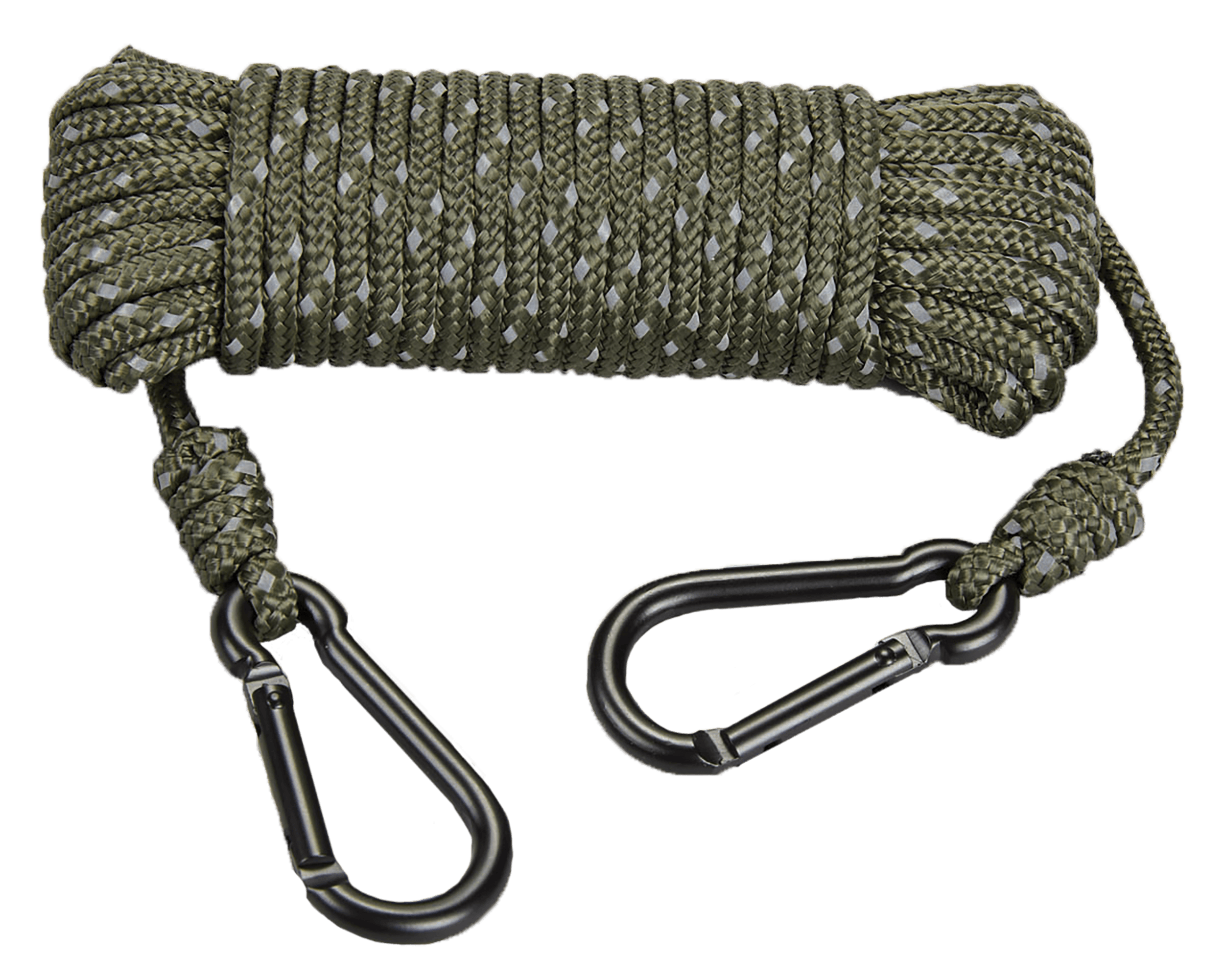 Hunters Specialties 00775 Reflective Rope Olive Drab 30' Long