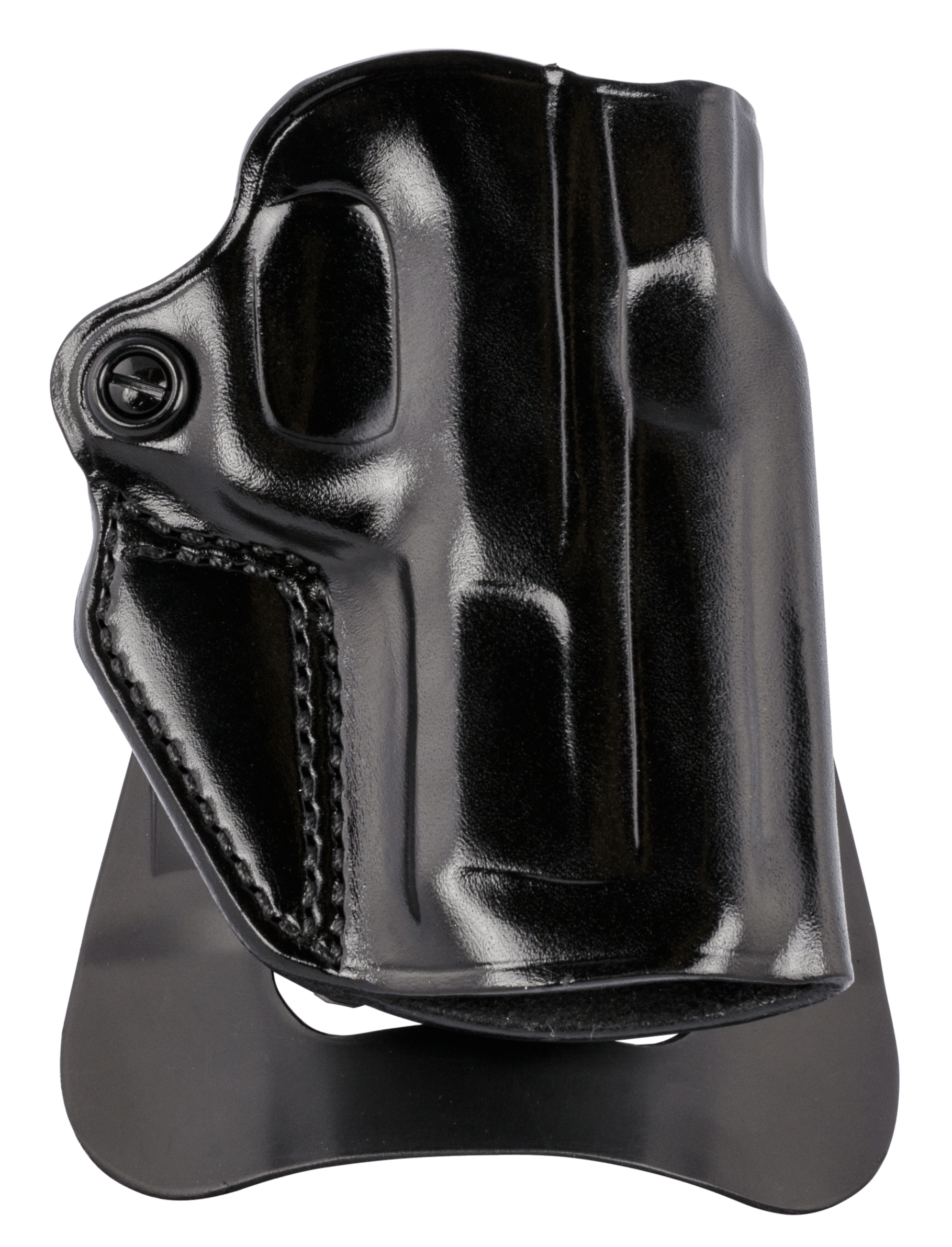 Galco SM2858B Speed Master 2.0 OWB Black Leather Paddle Fits S&W M&P Shield EZ Right Hand