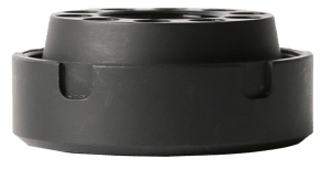 SilencerCo AC4743 Charlie Direct Thread Mount 5/8"-24 tpi Steel Black