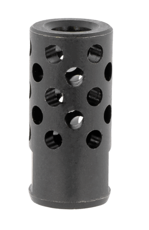 Ruger 90699 Radial Ported Muzzle Brake 35 Caliber Black Oxide Steel with 1/2"-28 tpi Threads 1.75" OAL & .8" Diameter
