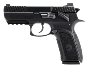 IWI US J941PSL9II Jericho 941 Enhanced Mid-Size Frame 9mm Luger 16+1 3.80" Black Nitride Button Rifled Steel Barrel Black Serrated Steel Slide Black Polymer Frame w/Picatinny Rail Black w/Interchangeable Backstrap Grip Manual Thumb Safety Right Hand