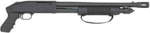 Mossberg 50697 590 Cruiser 12 Gauge 6+1 3" 18.50" Stand-Off Barrel Dual Extractors Matte Blued Metal Finish Synthetic Pistol Grip Stock