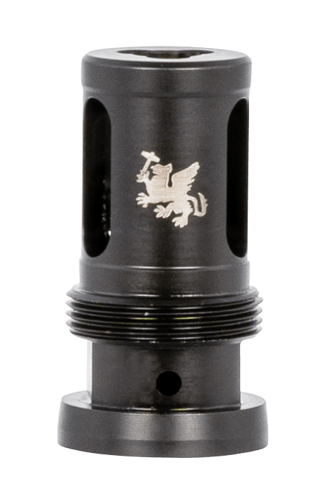 Griffin Armament TMHC305824 Taper Mount Hammer Comp Black 17-4 Stainless Steel with 5/8"-24 tpi Threads 1.94" OAL & 1.08" Diameter for 30 Cal