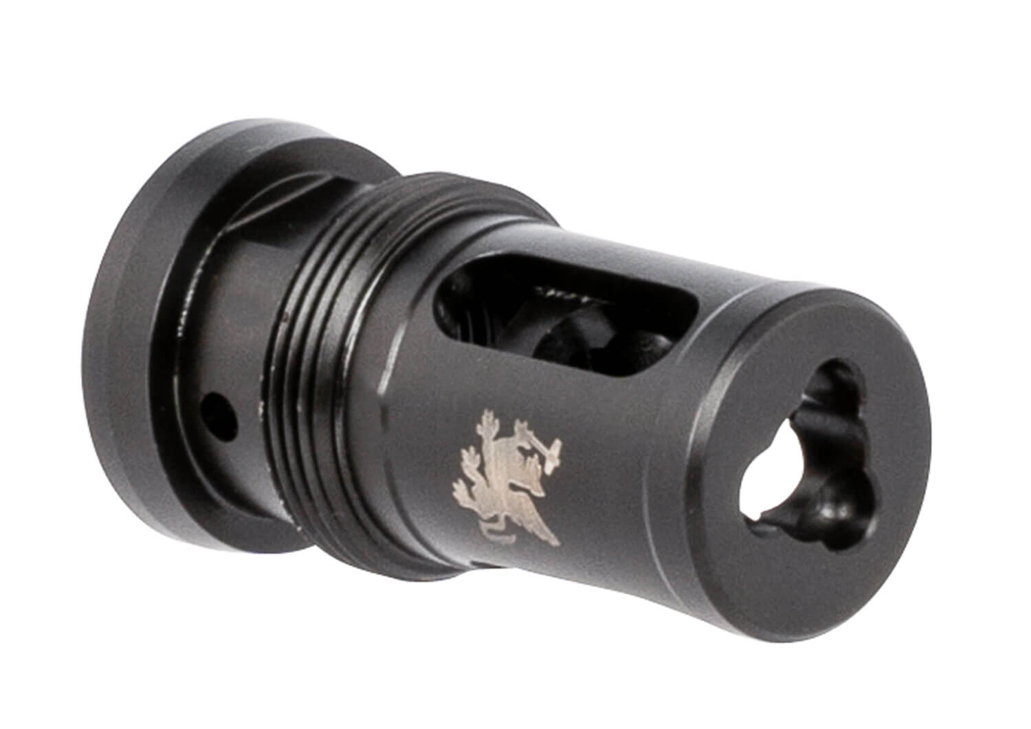 Griffin Armament TMHC305824 Taper Mount Hammer Comp Black 17-4 Stainless Steel with 5/8"-24 tpi Threads 1.94" OAL & 1.08" Diameter for 30 Cal - Image 2