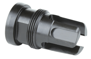 Griffin Armament TMMFH1228 Minimalist Taper Mount Flash Suppressor Black 17-4 Stainless Steel with 1/2"-28 tpi Threads  1.80" OAL & 1.07" Diameter for 5.56x45mm NATO