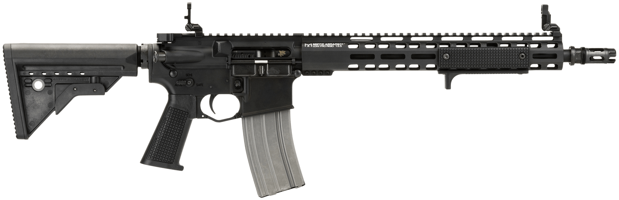 Griffin Armament MK1PATROLBLK MK1 Patrol Carbine 5.56x45mm NATO 30+1 14.50 416R Stainless Steel Barrel Black Anodized Upper & Lower Receivers Griffin Extreme Condition Stock A3 Grip Enhanced Trigger Guard Ambidextrous Selectors"