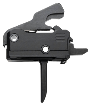 Rise Armament T017FBLK RA-140 Super Sporting Black Hardcoat Anodized Flat Trigger Single-Stage 3.50 lbs Draw Weight Fits AR-Platform Right Hand