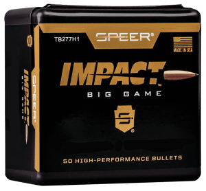 Speer TB277H1 Impact  277 Cal 150 gr Tipped Plated 50rd Box/ 5 Case