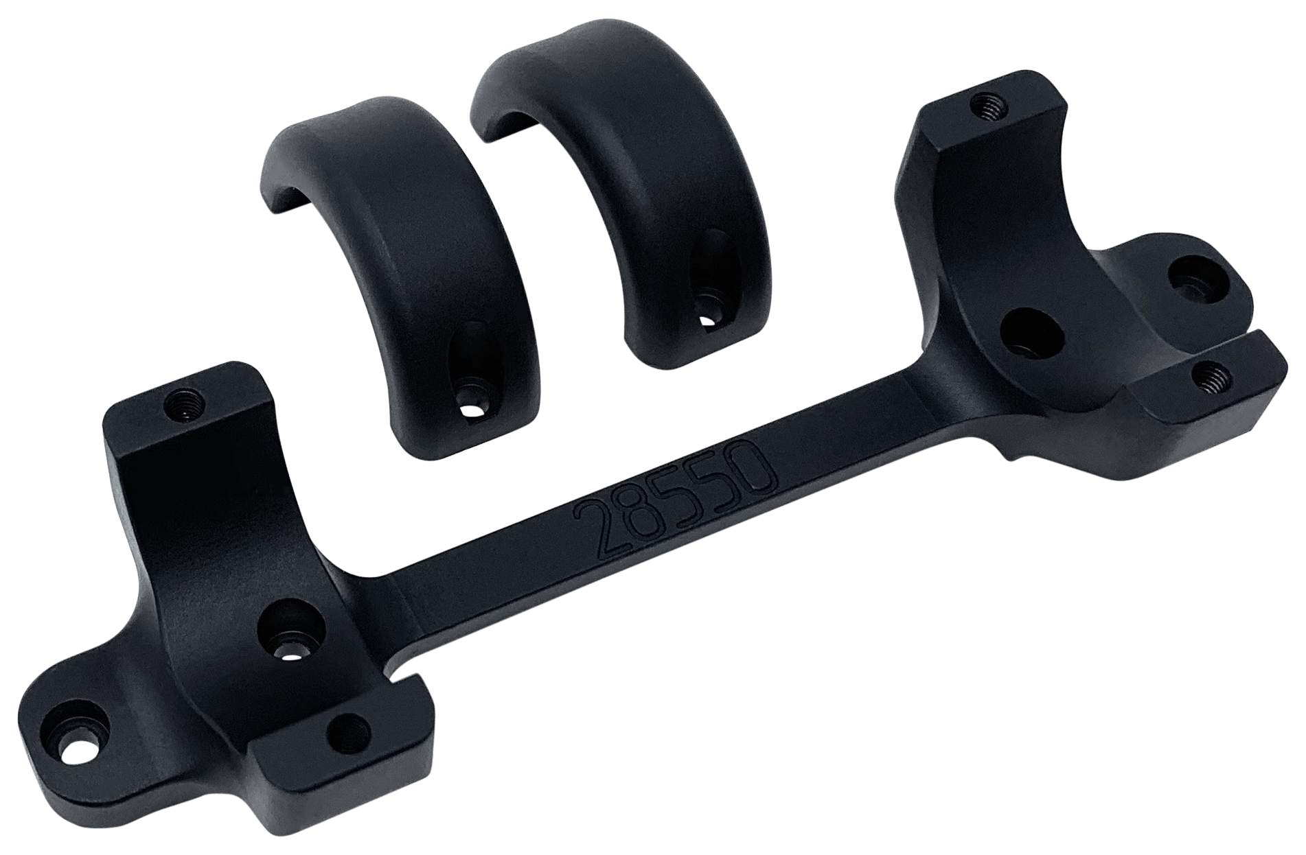 DNZ 30550 Game Reaper-Tikka Scope Mount/Ring Combo Matte Black 30mm