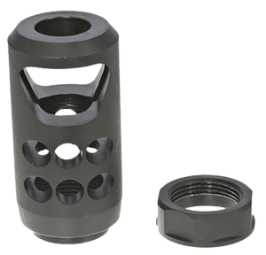 Ruger 90641 American Ranch Muzzle Brake fits American Ranch .450 Bushmaster/ Marlin Lever-Action .45-70 Govt Alloy Steel w/Matte Black Finish 11/16"x24 Threads 2.20" OAL x 1" Diameter