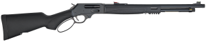 Henry H010X X Model Lever Action 45-70 Gov Caliber with 4+1 Capacity 19.80" Barrel Overall Blued Metal Finish & Black Synthetic Stock Ambidextrous Hand (Full Size)