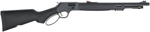 Henry H012CX Big Boy X Model Lever Action 45 Colt (LC) Caliber with 7+1 Capacity 17.40" Barrel Overall Blued Metal Finish & Black Synthetic Stock Right Hand (Full Size)
