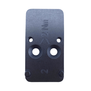 HK 50254262 Optic Plate #2 Black Steel Fits HK VP9 OR RMR/Holosun Pattern Footprint Mount