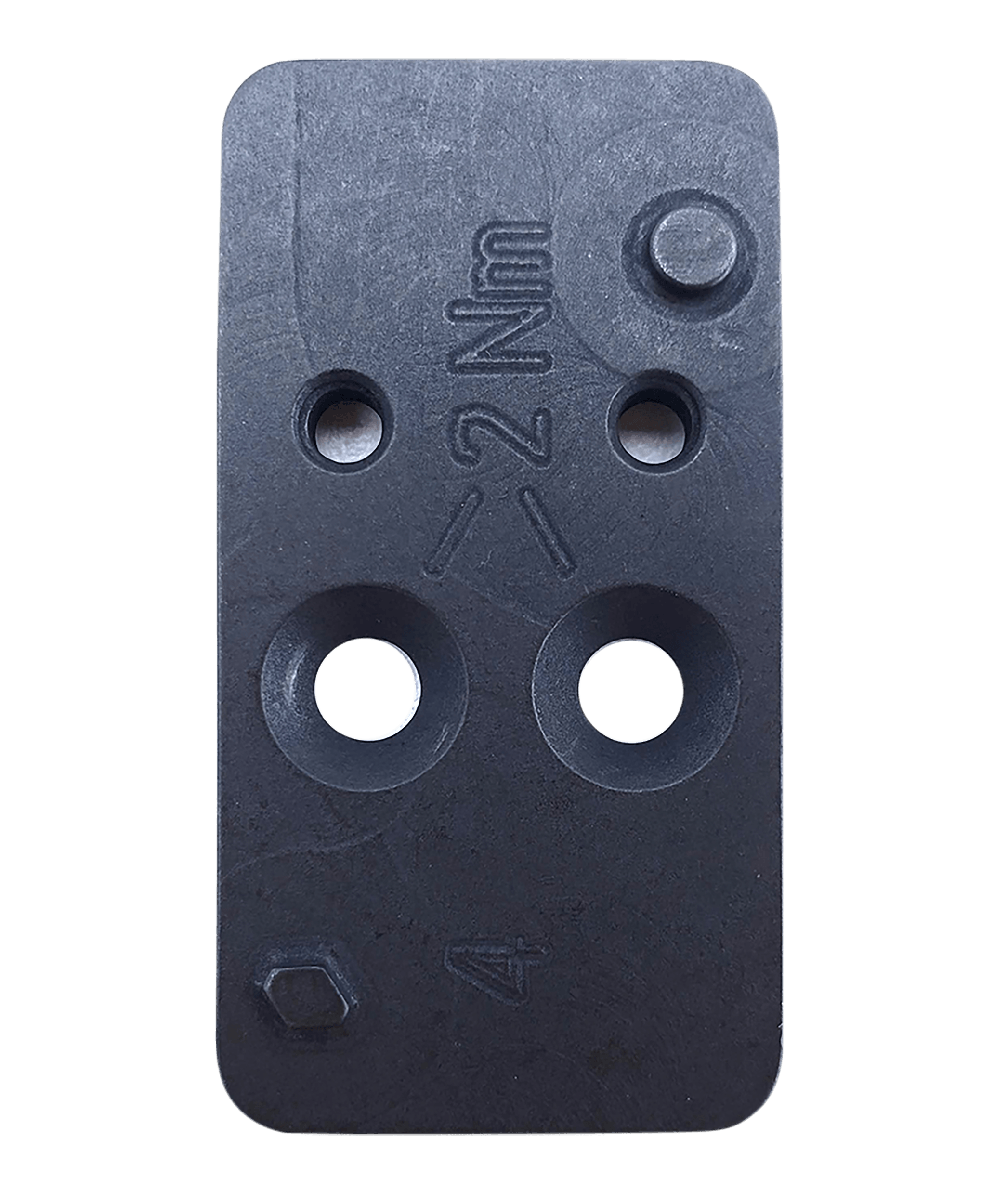 HK 50254264 Optic Plate #4 Black Steel Fits HK VP9 OR Leupold DeltaPoint Pattern Footprint Mount