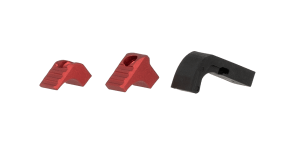 Strike Industries G4MAGRELEASERED Modular Magazine Release SI-G4 Compatible w/Most Glock Gen4-5  Red Aluminum