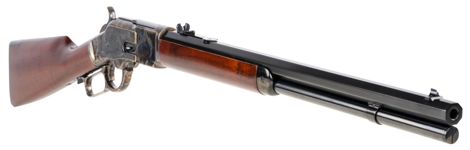 Taylors & Company 550173DE 1873 357 Mag Caliber with 10+1 Capacity 20" Blued Octagon Barrel Color Case Hardened Metal Finish Walnut Fixed Pistol Grip Stock & Taylor Tune Polished Right Hand (Full Size) - Image 3