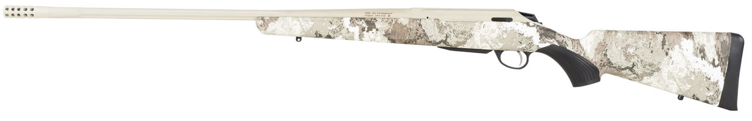 Tikka JRTXVA382 T3x Lite 6.5 Creedmoor 3+1 24.30" Stainless Fluted Threaded Barrel Drilled & Tapped Steel Receiver Veil Alpine Fixed Synthetic Stock Black Interchangeable Backstrap Grip - Image 2