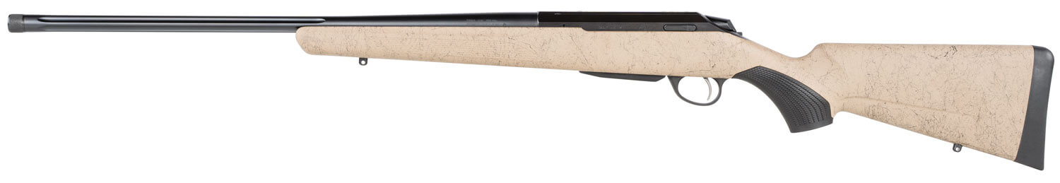 Tikka JRTXRT316 T3x Lite Full Size 308 Win 3+1 22.40" Black Fluted Threaded Barrel Drilled & Tapped Steel Receiver Black Webbed Tan Roughtech Synthetic Stock Black Interchangeable Backstrap Grip - Image 2