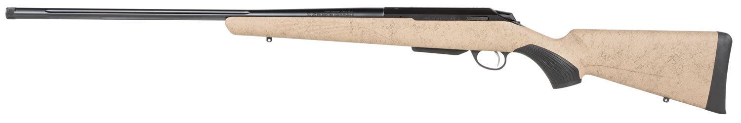 Tikka JRTXRT341 T3x Lite Full Size 300 WSM 3+1 24.30" Black Fluted Threaded Barrel Black Drilled & Tapped Steel Receiver Black Webbed Tan Roughtech Synthetic Stock Black Interchangeable Backstrap Grip - Image 2