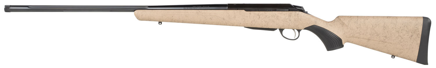 Tikka JRTXRT382 T3x Lite Full Size 6.5 Creedmoor 3+1 24.30" Black Fluted Threaded Barrel Black Drilled & Tapped Steel Receiver Black Webbed Tan Roughtech Synthetic Stock Black Interchangeable Backstrap Grip - Image 2
