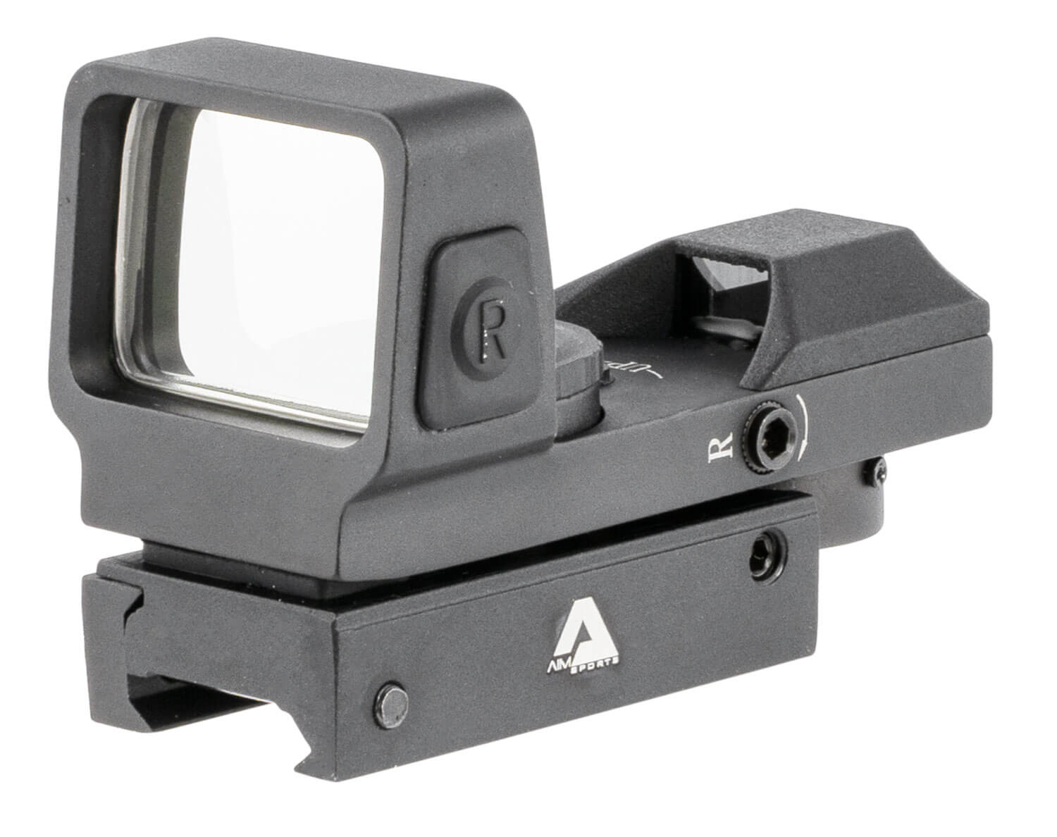 Aim Sports RT503F Full-Size Reflex Sight Matte Black 1 x 33 mm Red/Green Multi Reticle - Image 2