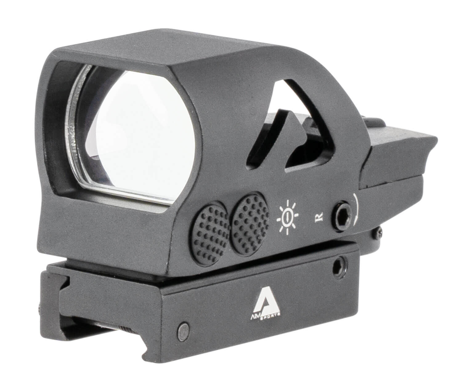 Aim Sports RT506C Full Size Reflex Sight Matte Black 1 x 34 mm Red/Green Multi Reticle - Image 2