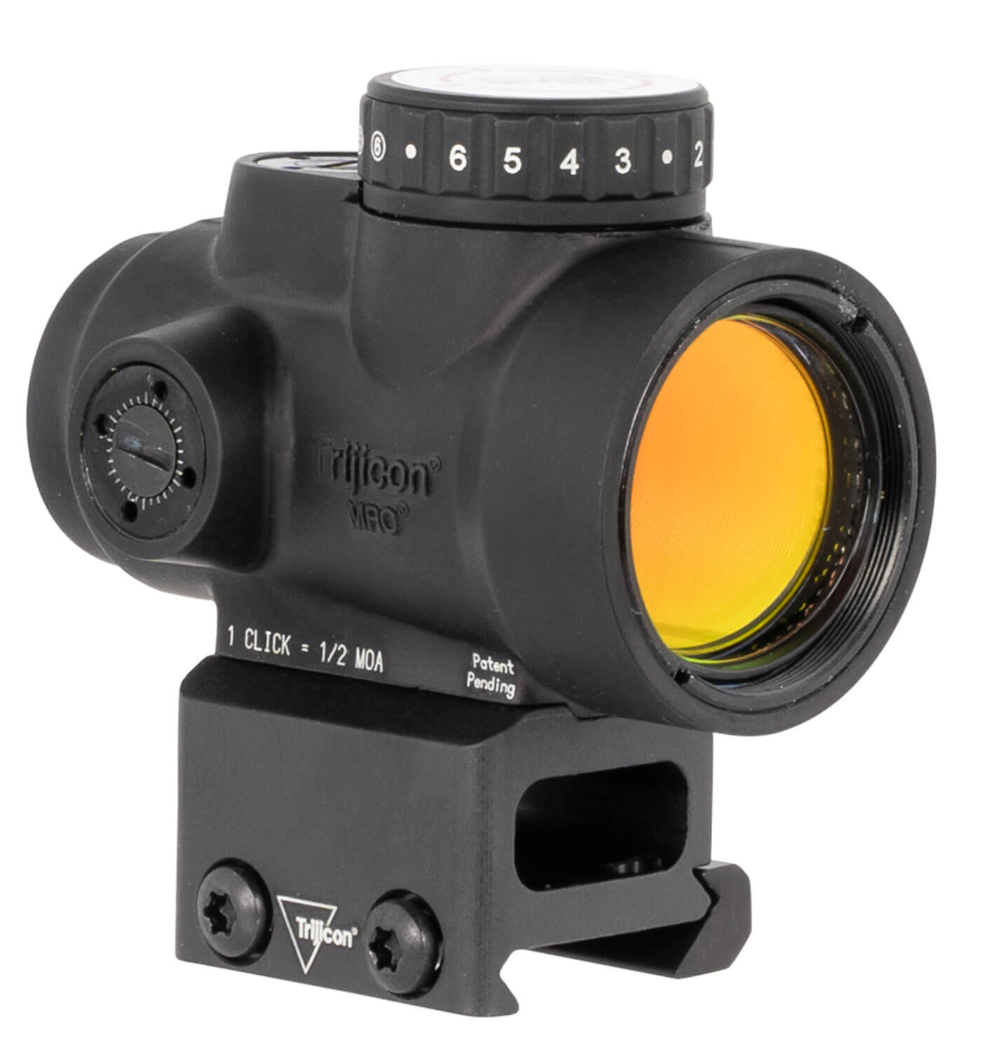 Trijicon 2200052 MRO HD Black Hardcoat Anodized 1x 25mm 2 MOA Red Dot/68 MOA Red Circle LED Multi Reticle - Image 2