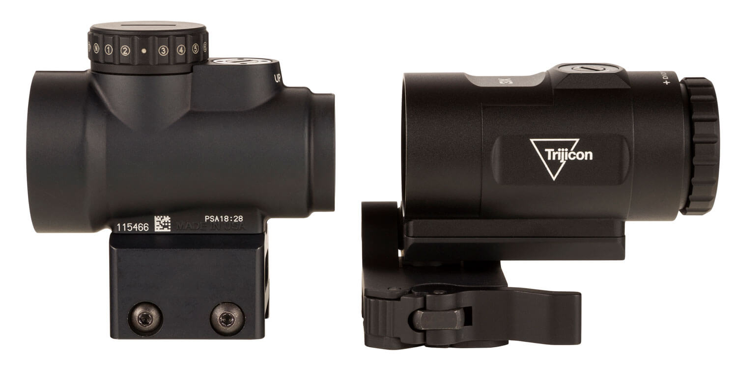 Trijicon 2200057 MRO HD Matte Black 1x25mm 2 MOA Red Dot/68 MOA Red Circle LED Multi Reticle - Image 2