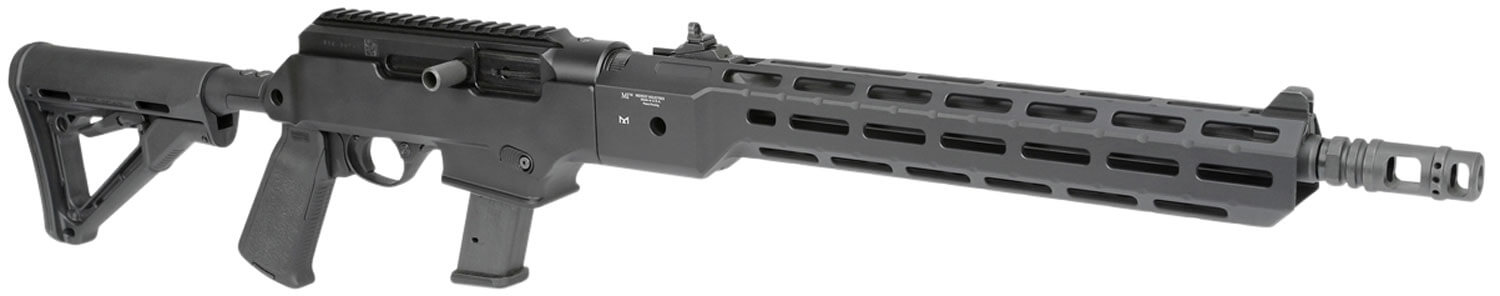 Midwest Industries MICRPC9X Combat Ruger PC9 M-Lok Handguard Black Hardcoat Anodized 6061-T6 Aluminum 14" - Image 2