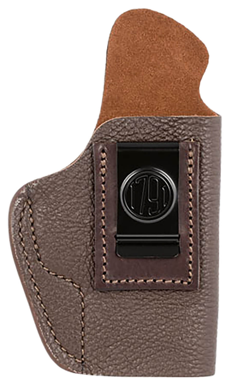 1791 Gunleather FCD5BRWR Fair Chase IWB Size 05 Classic Brown Deer Hide Belt Clip Fits Sig P320/HK VP9SK Right Hand - Image 2