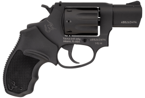 Taurus 2942M021UL 942 Ultra-Lite 22 WMR 8rd 2" Matte Black Finish Barrel Matte Black Finish Cylinder Black Anodized Finish Aluminum Frame & Finger Grooved Black Polymer Grip