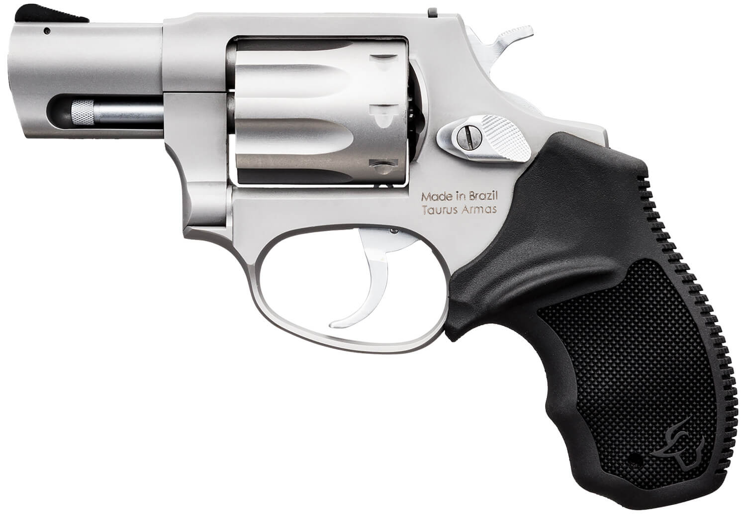 Taurus 2942M029 942 22 WMR 8rd 2" Barrel Overall Matte Finish Stainless Steel & Finger Grooved Black Polymer Grip - Image 2