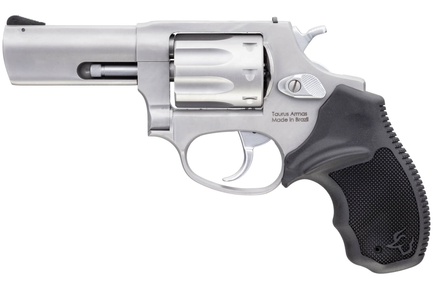 Taurus 2942M039 942 22 WMR 8rd 3" Barrel Overall Matte Finish Stainless Steel & Finger Grooved Black Polymer Grip - Image 2