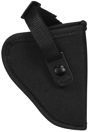 Allen 44800 Cortez Size 00 OWB Style Black Polyester Adjustable Strap & Belt Loop Mount Type fits 2-3" Barrel Small-Medium DA Revolver Right Hand