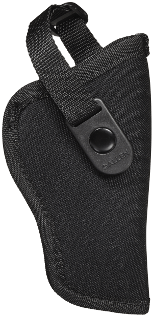 Allen 44801 Cortez Size 01 OWB Style Black Polyester Adjustable Strap & Belt Loop Mount Type fits 3-4" Barrel Medium Autos Right Hand