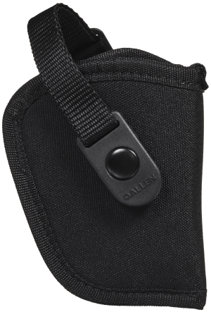 Allen 44809 Cortez OWB Size 09 Black Polyester Fits Small Frame 5rd Revolver w/Hammer Spur Belt Loop Mount Right Hand