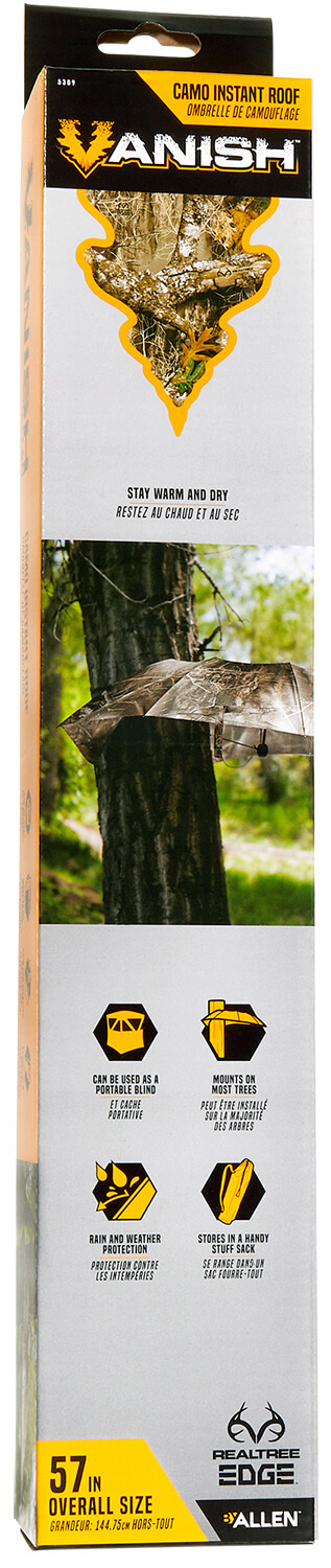Vanish 5309 Treestand Umbrella Realtree Edge 57" Wide - Image 3