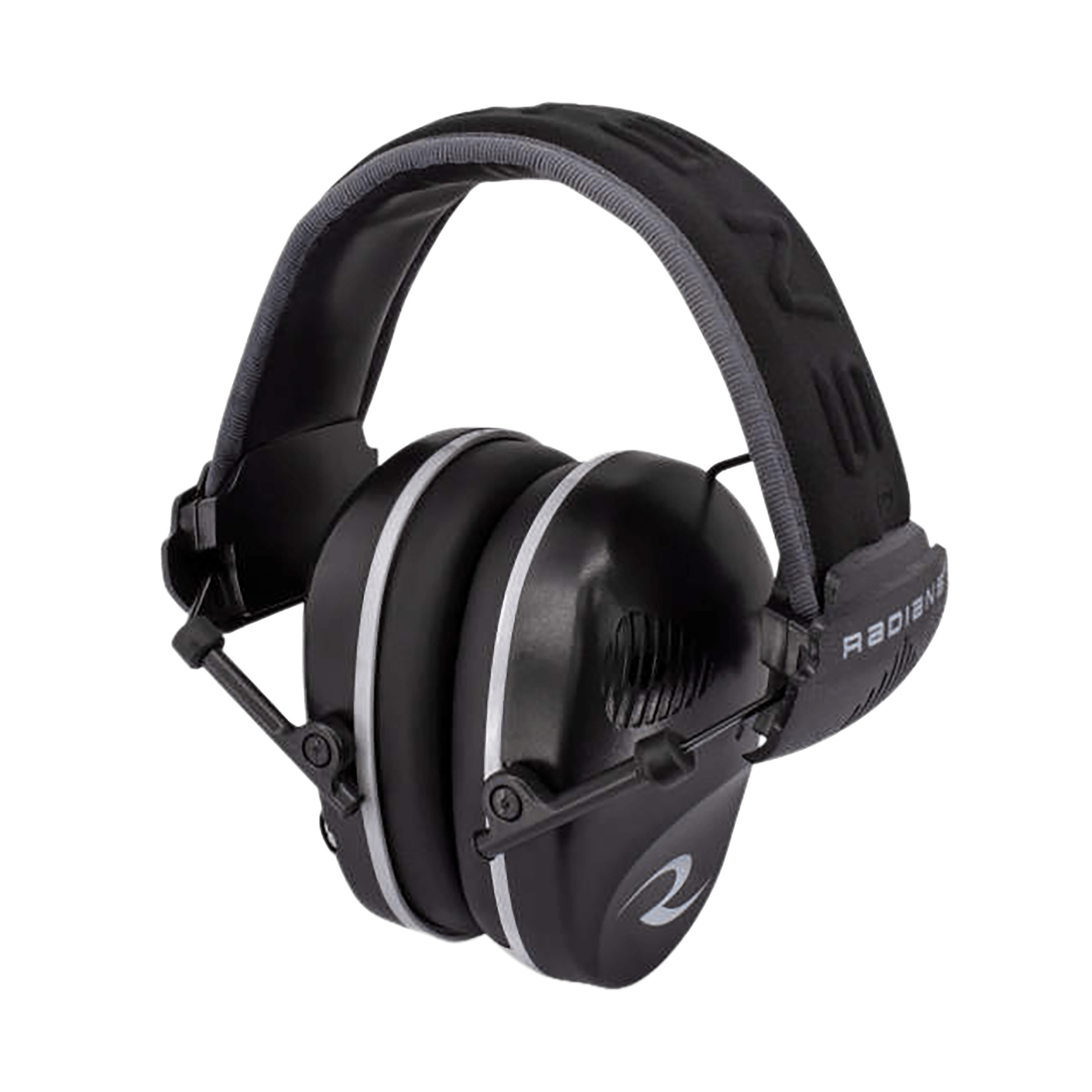 Radians R3200ECS R-3200 Dual Mic Electronic Muff 23 dB Over the Head Black/Gray Adult 1 Pair