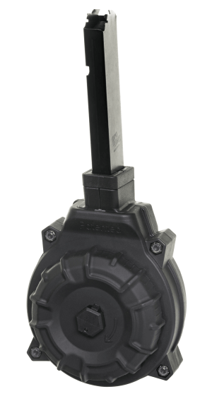 ProMag DRMA18 Standard 40rd Drum 45 ACP Fits Hi-Point 4595TS Carbine Black DuPont Zytel Polymer