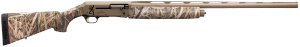 Browning 011428205 Silver Field 12 Gauge 3.5" 4+1 26" Barrel Flat Dark Earth Cerakote Metal Finish Mossy Oak Shadow Grass Habitat Synthetic Stock