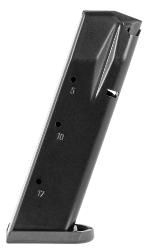 Mec-Gar MGWIT9SFAFC Standard 17rd 9mm Luger Fits Tanfoglio Witness Small Frame Blued w/Anti-Friction Coating Carbon Steel