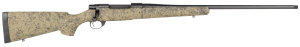 Howa HHS43533 M1500 HS Precision 300 PRC 3+1 24" Threaded Barrel Black Steel Receiver Green w/Black Webbing HS Precision Synthetic Stock