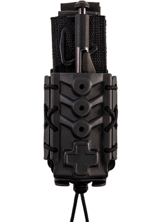 High Speed Gear 11TQK0BK Tourniquet TACO Black Kydex 2" Belt Clip/MOLLE U-Mount Compatible w/ Most Tourniquets