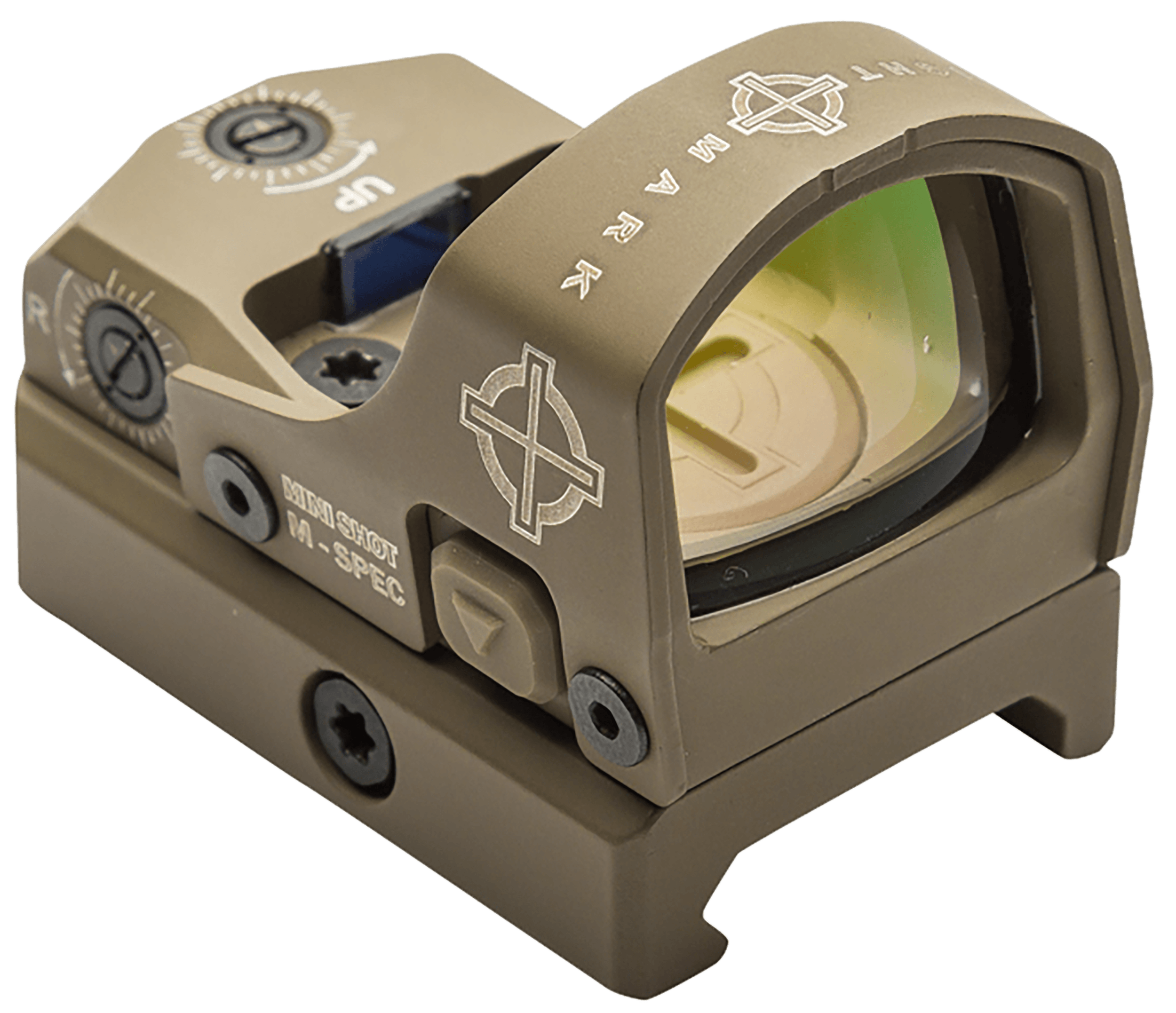 Sightmark SM26043DE Mini Shot M-Spec FMS M1 Dark Earth 21x15mm 3 MOA Red Dot Reticle